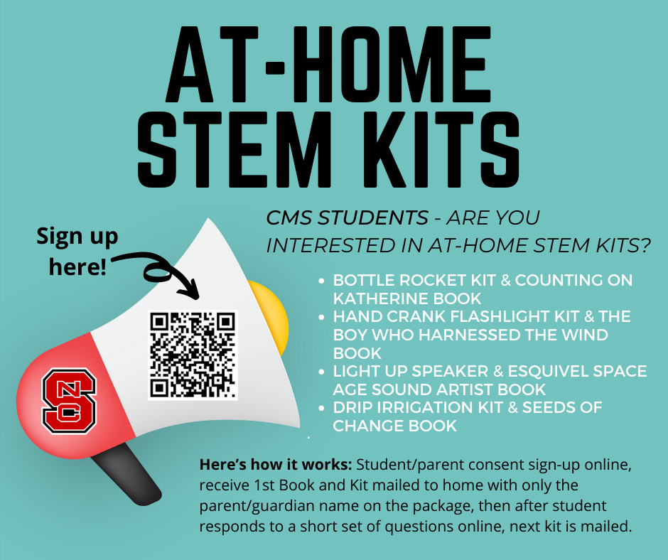 At-Home STEM Kits for CMS Students